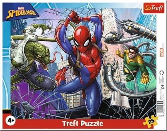 Trefl Puzzle 25el frames Brave Spiderman 31347 Trefl