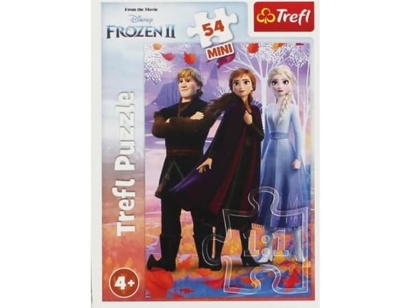 Trefl Puzzle 54 mini In the world of Anna and Elsa 3