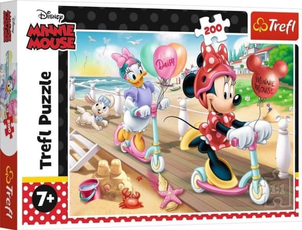 PUZZLE 200 Minnie on the beach/Disney 13262