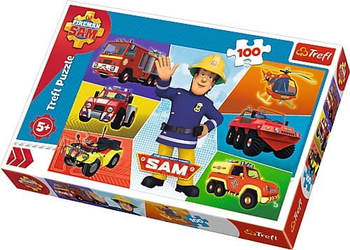 Trefl 16354, 100 styck, Fordon, 5 År