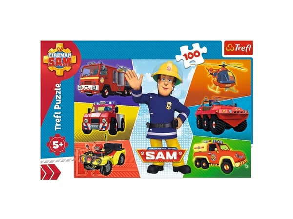 Trefl 16354, 100 styck, Fordon, 5 År