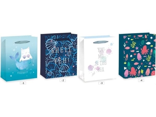 W&K Gift bag KR 3649 - S - HOLOGRAM