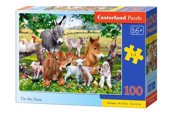 Castorland B-111138 palapeli Palapeli 100 kpl(t) Eläimet