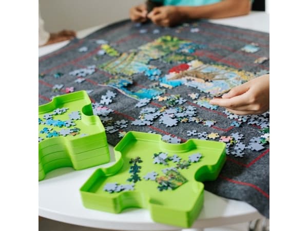 Trefl 60985, Puslespillmatte, 3 år, Flerfarget, Felt