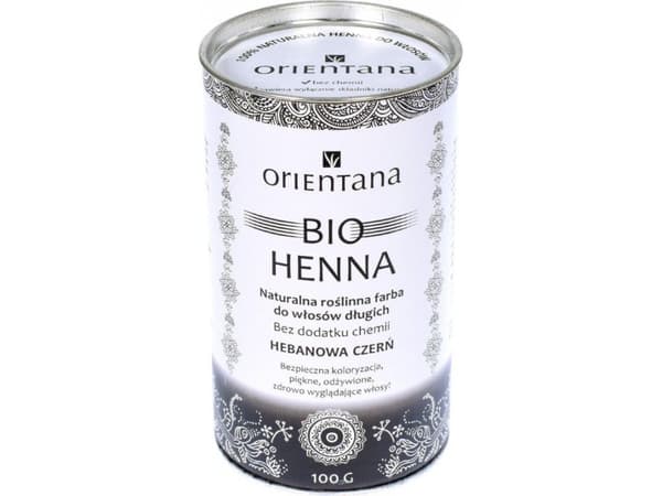 Orientana BIO Henna Ebony Black 100g
