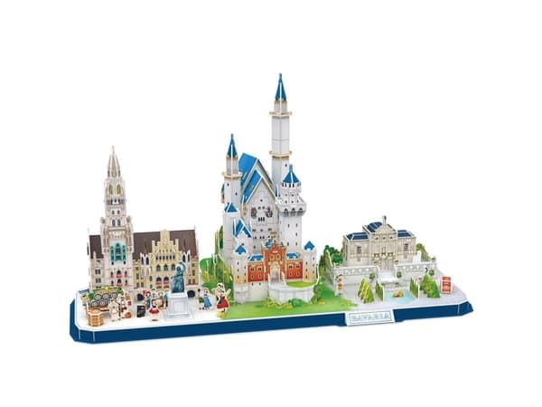 Cubicfun Pussel 3D City Line Bavaria