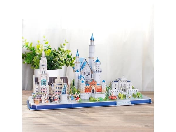 Cubicfun Pussel 3D City Line Bavaria