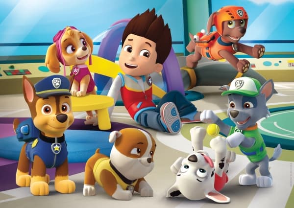Clementoni SuperColor Maxi - PAW Patrol - pussel - 104 delar