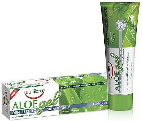 Equilibra Equilibra - Whitening tannkrem uten fluor - aloe gel
