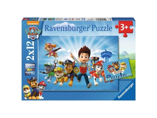 Ravensburger - Ryder and The Paw Patrol - puslespill - 12 deler