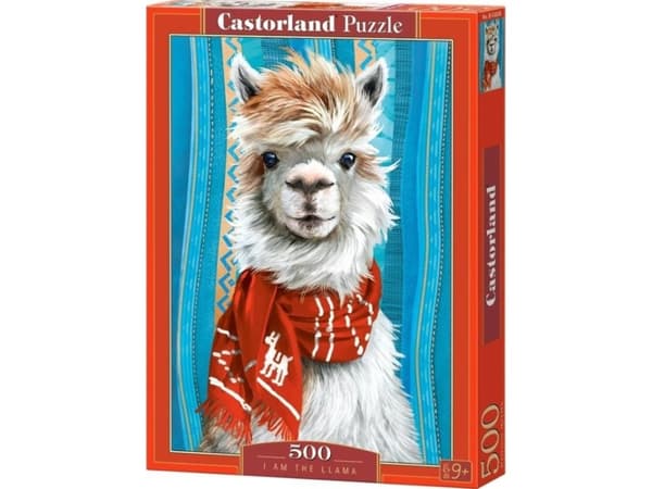 Castorland I am the Llama 500 pcs, 500 kpl, Eläimet, 9 vuosi/vuosia