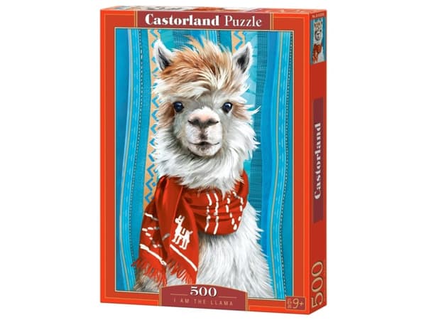 Castorland I am the Llama 500 pcs, 500 kpl, Eläimet, 9 vuosi/vuosia