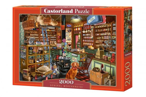Castorland General Merchanise 2000 pcs, 2000 styck, Konst, 9 År