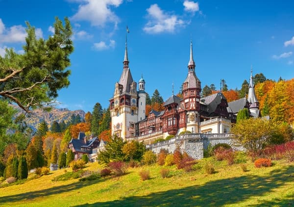 Castorland Castle Peles, Romania 500 pcs Pussel 500 styck Liggande