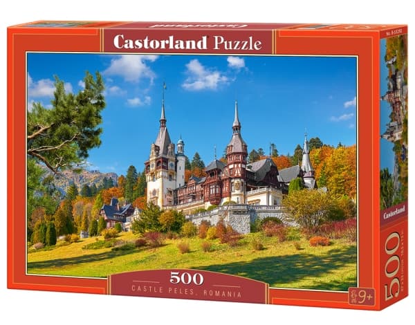 Castorland Castle Peles, Romania 500 pcs Kuviopalapeli 500 kpl Maisema