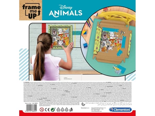 Clementoni Disney Animal Friends, 60 stykker, Tegneserier, 6 år