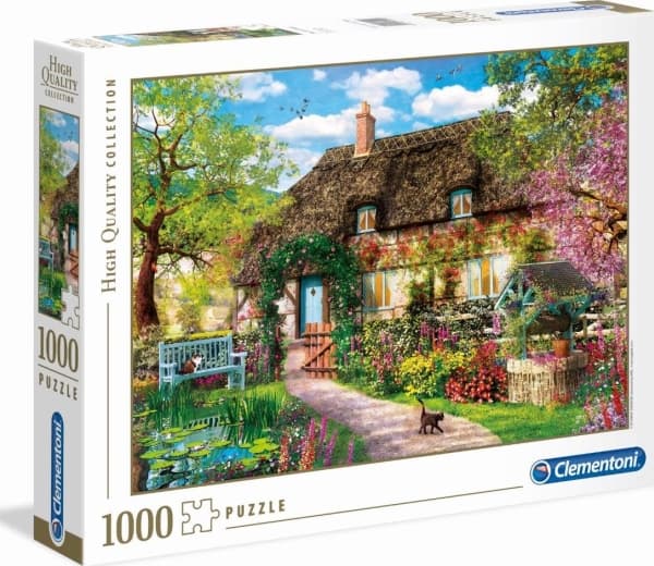 Clementoni The Old Cottage, 1000 stykker, Landskap, 10 år
