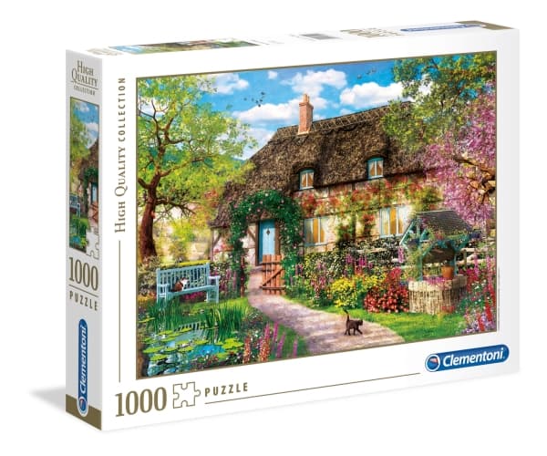 Clementoni The Old Cottage, 1000 stykker, Landskap, 10 år
