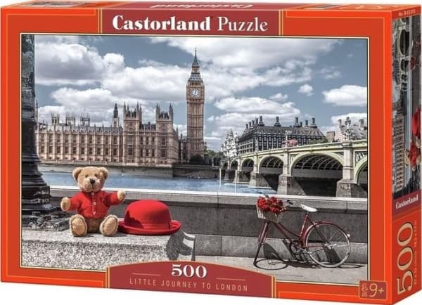 Castorland Little Journey to London 500 pcs, 500 styck, Stad, 9 År