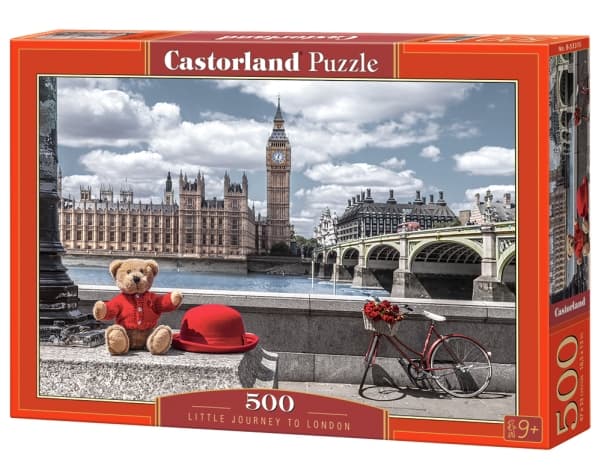 Castorland Little Journey to London 500 pcs, 500 styck, Stad, 9 År