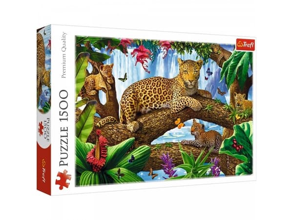 Trefl Puzzle 1500 elementtiä Lepo puiden keskellä