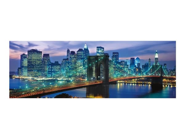 Clementoni High Quality Collection Panorama - New York Brooklyn Bridge - puslespill - 1000 deler