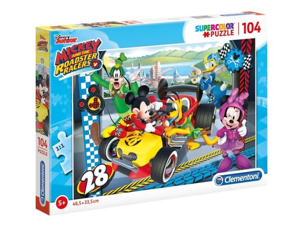 Clementoni Puzzle 104el Mickey Roadster Racers (27984)