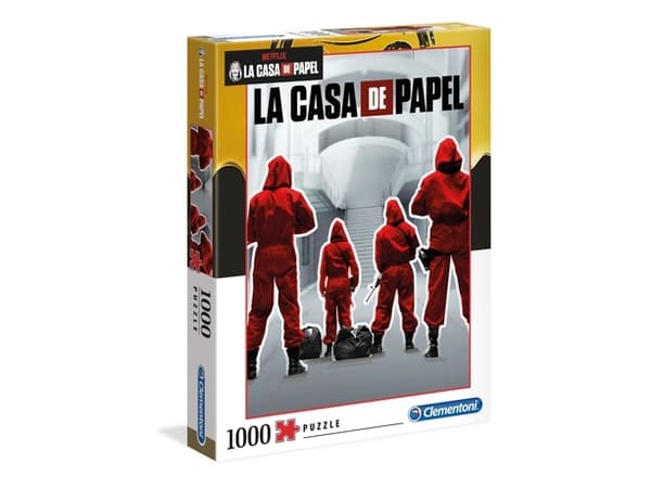 Clementoni Netflix - Money Heist (La Casa de Papel) - pussel - 1000 bitar