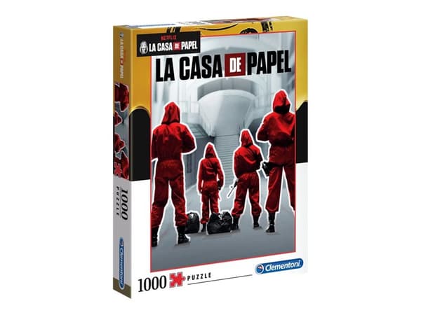 Clementoni Netflix - Money Heist (La Casa de Papel) - pussel - 1000 bitar