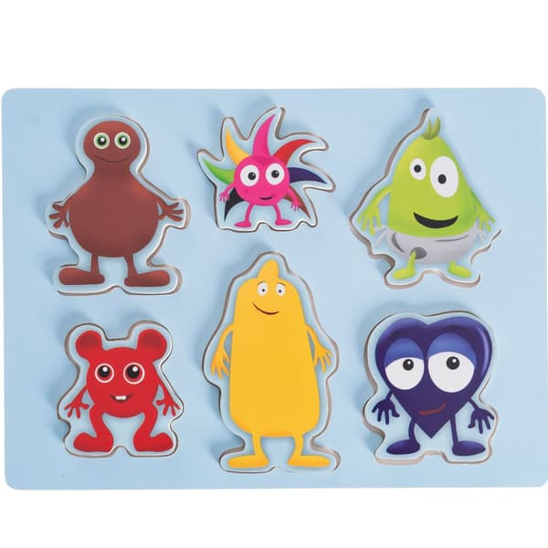 Babblarna Form Puzzle 6 Figurer