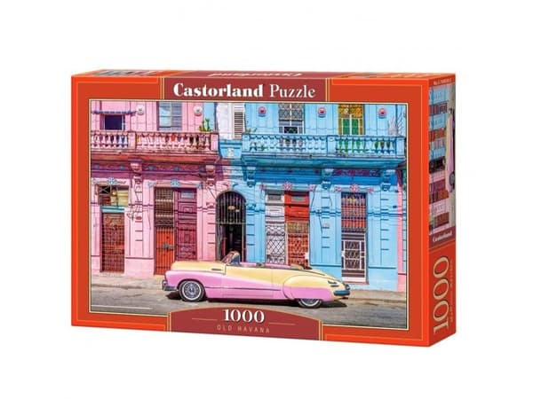 Castorland Old Havana 1000 pcs, 1000 stykker, By, 9 år