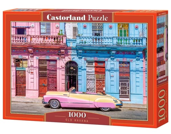 Castorland Old Havana 1000 pcs, 1000 stykker, By, 9 år