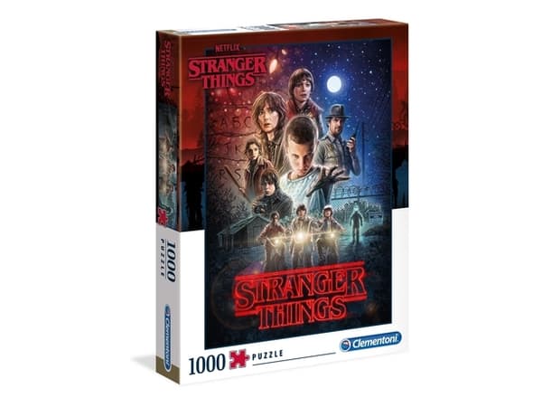 Clementoni - Stranger Things - puslespill - 1000 deler