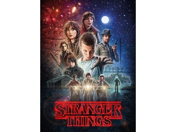 Clementoni - Stranger Things - puslespill - 1000 deler