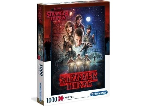 Clementoni - Stranger Things - puslespill - 1000 deler