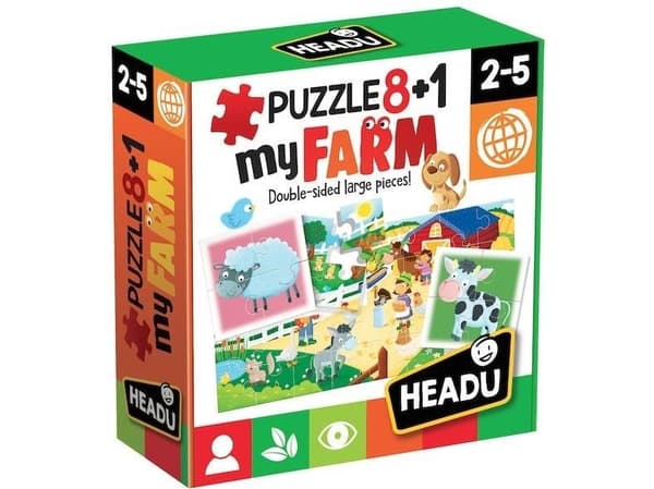 Headu Puzzle 8+1 Farm