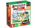 Miniatyrbilde 1 av 4: Headu Puzzle 8+1 Farm