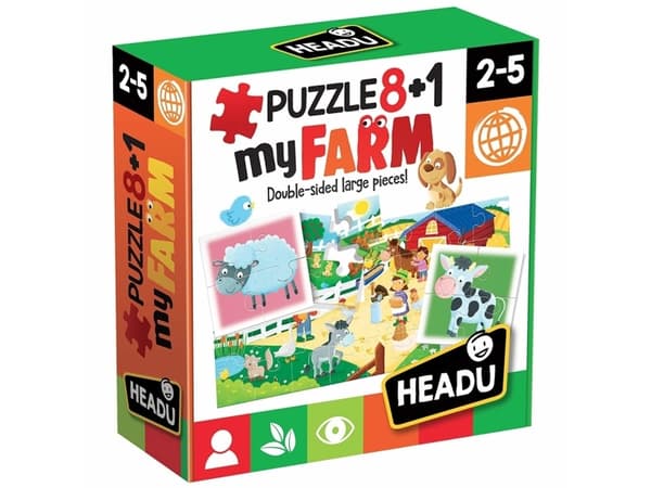 Headu Puzzle 8+1 Farm