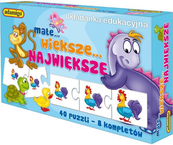 Adamigo Puzzle Small Bigger Biggest - 6496