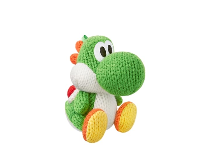 Nintendo Green Yarn Yoshi, Vit, Gul, Grön, Blåsa