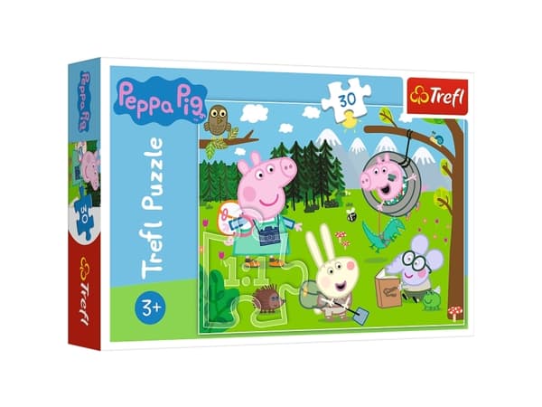 Peppa Pig Forest Expedition, 30 styck, Tecknade serier, 3 År