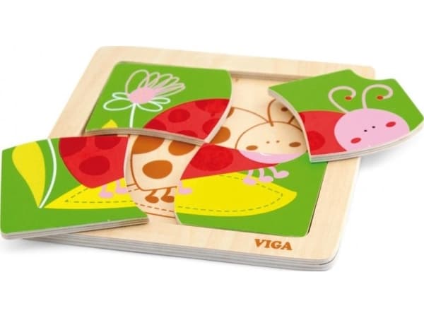 Viga Viga 50140 Palapeli matolla - leppäkerttu