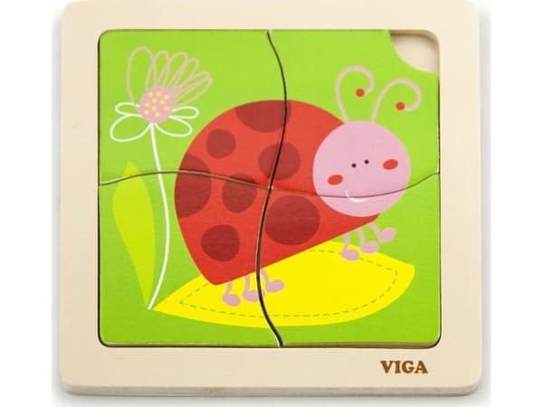 Viga Viga 50140 Palapeli matolla - leppäkerttu