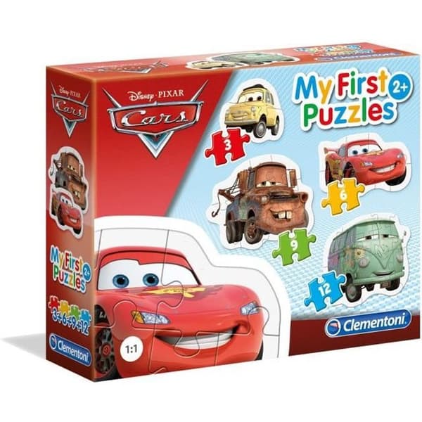 CARS - My First Puzzle 3-6-9-12 bitar