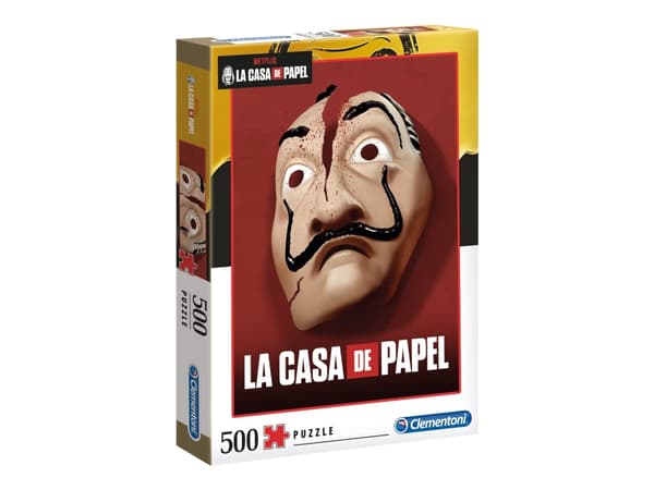 Clementoni - Money Heist (La Casa de Papel) - puslespill - 500 deler