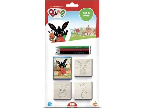 Dante Stamps 3 stycken blister Bing 3987 Multiprint