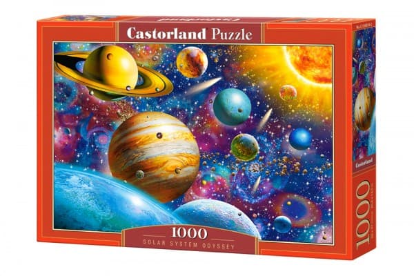 Castorland Solar System Odyssey 1000 pcs, 1000 styck, Rymden, 9 År