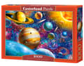 Miniatyrbild 1 av 4: Castorland Solar System Odyssey 1000 pcs, 1000 styck, Rymden, 9 År
