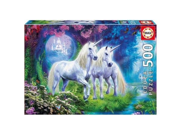 Educa 500 Unicorns in the Forest