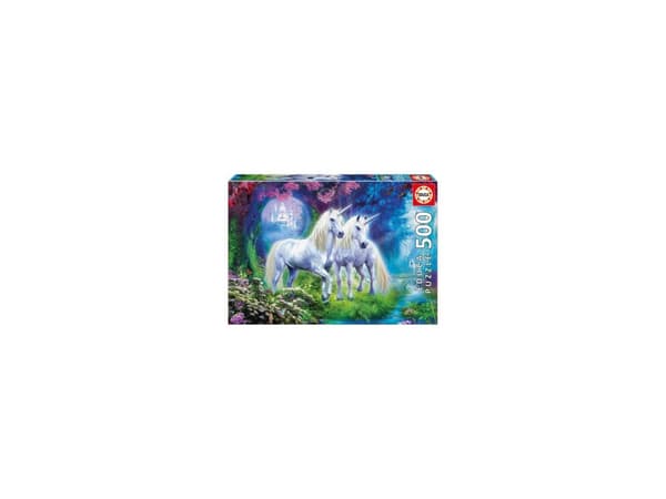 Educa 500 Unicorns in the Forest